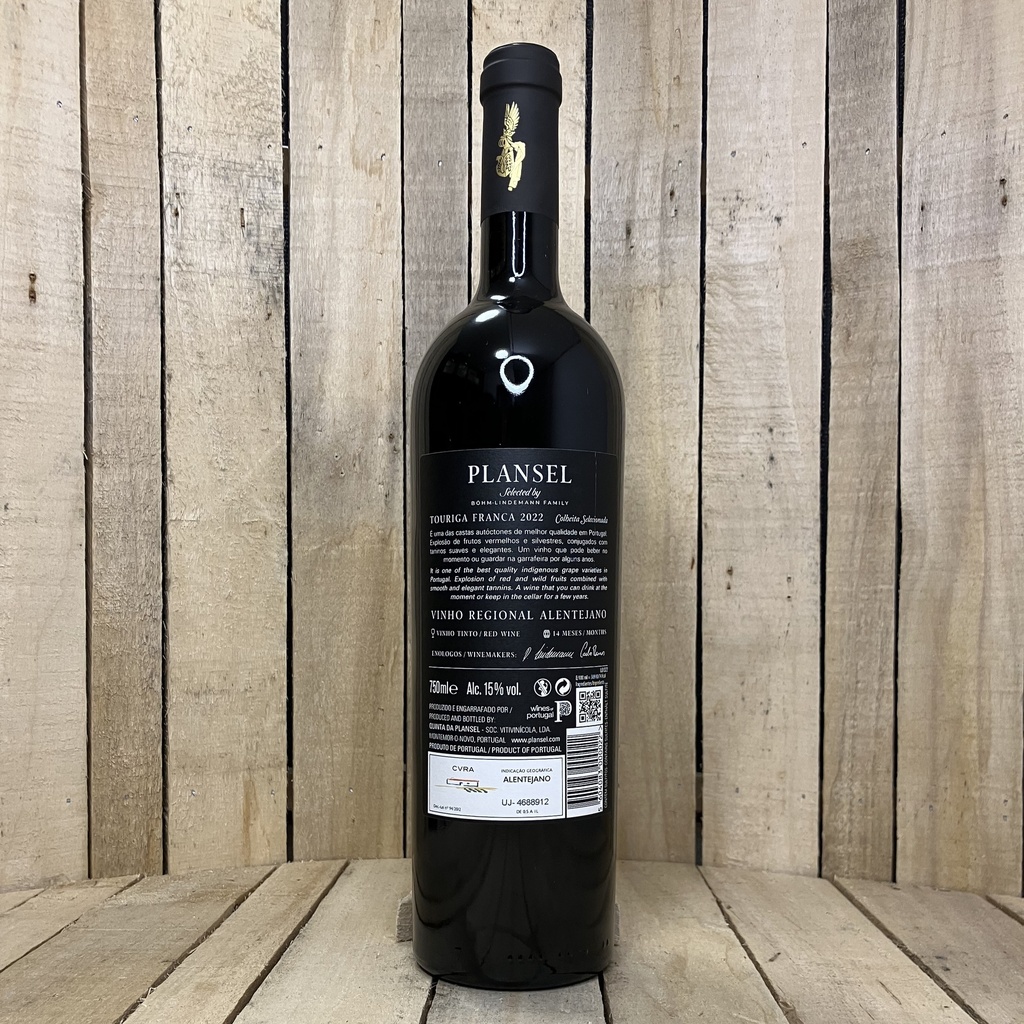 Quinta da Plansel - C. S. Touriga Franca 2022